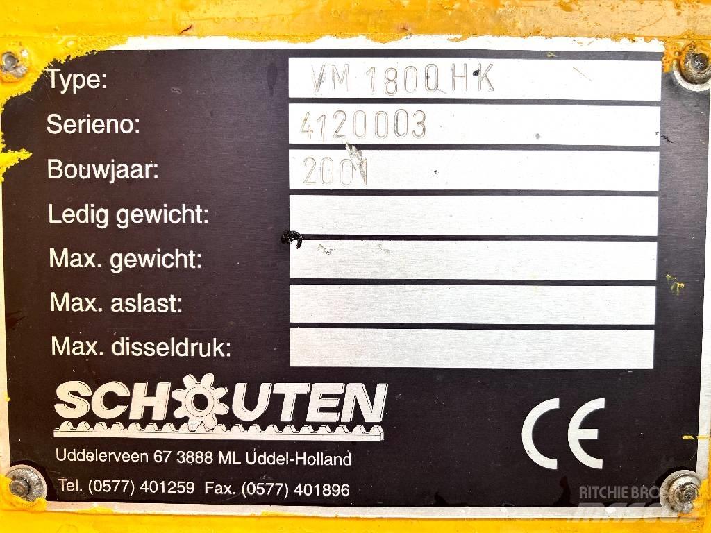 Schouten VM 1800 HK Balayeuse / Autolaveuse