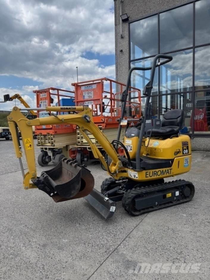 Komatsu PC 09-1 Mini pelle < 7t