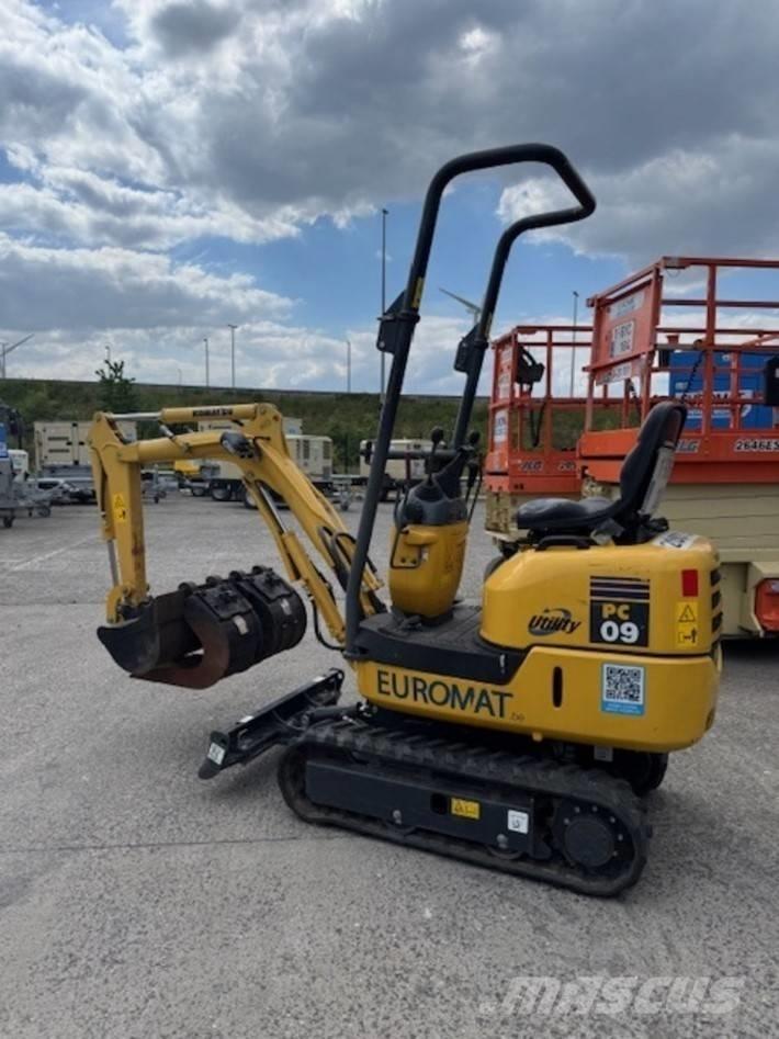 Komatsu PC 09-1 Mini pelle < 7t