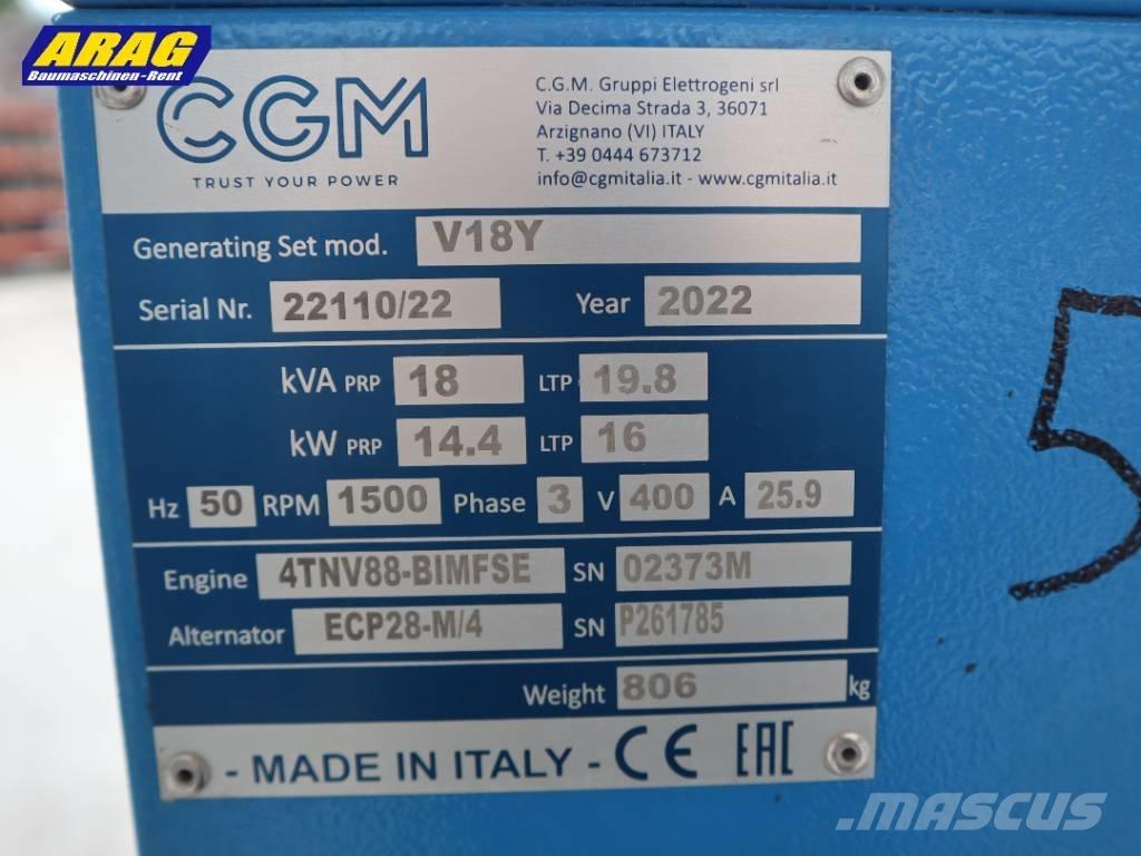 CGM V18Y Générateurs diesel