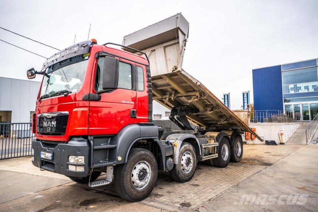 MAN TGS 35.360 BB Camion benne