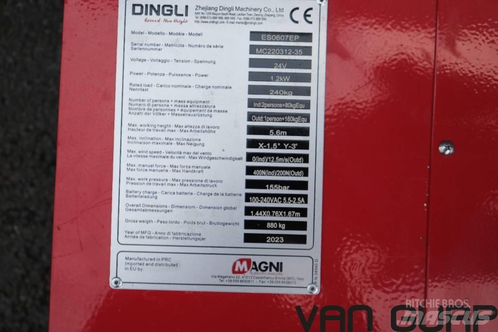 Magni ES0607DC  (5.60m) Nacelle ciseaux