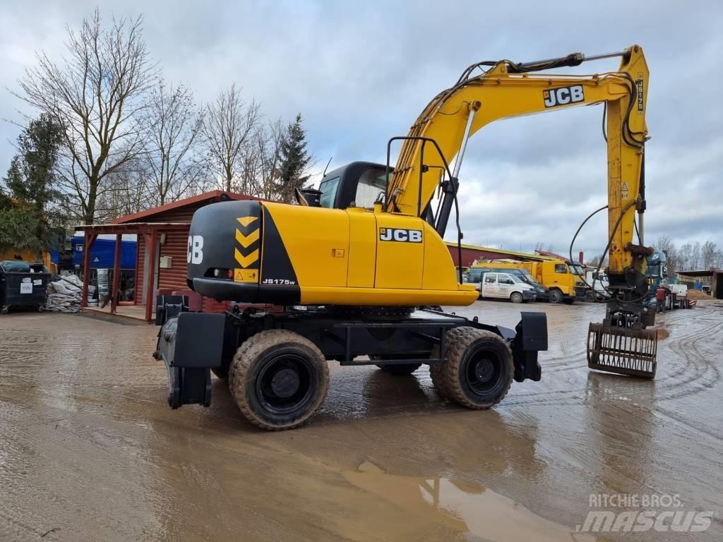 JCB JS 175 W Pelle sur pneus