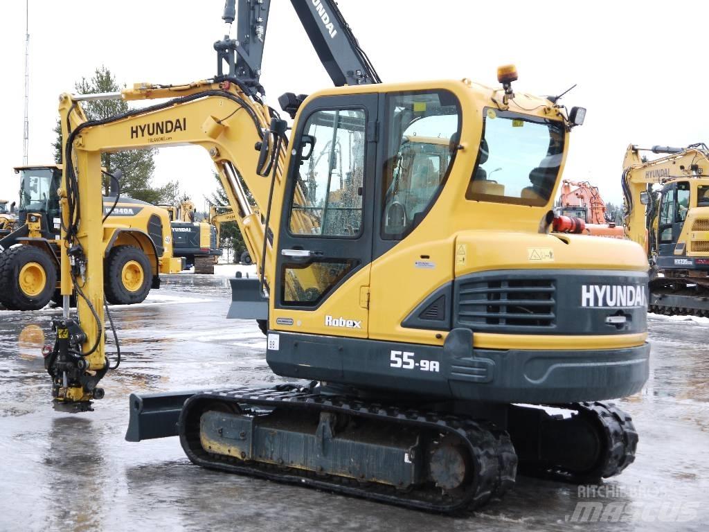 Hyundai R 55-9A Mini pelle < 7t