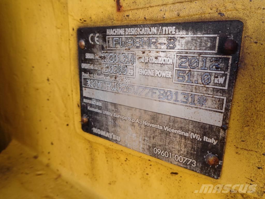 Komatsu PW 98 MR-6 Pelle sur pneus