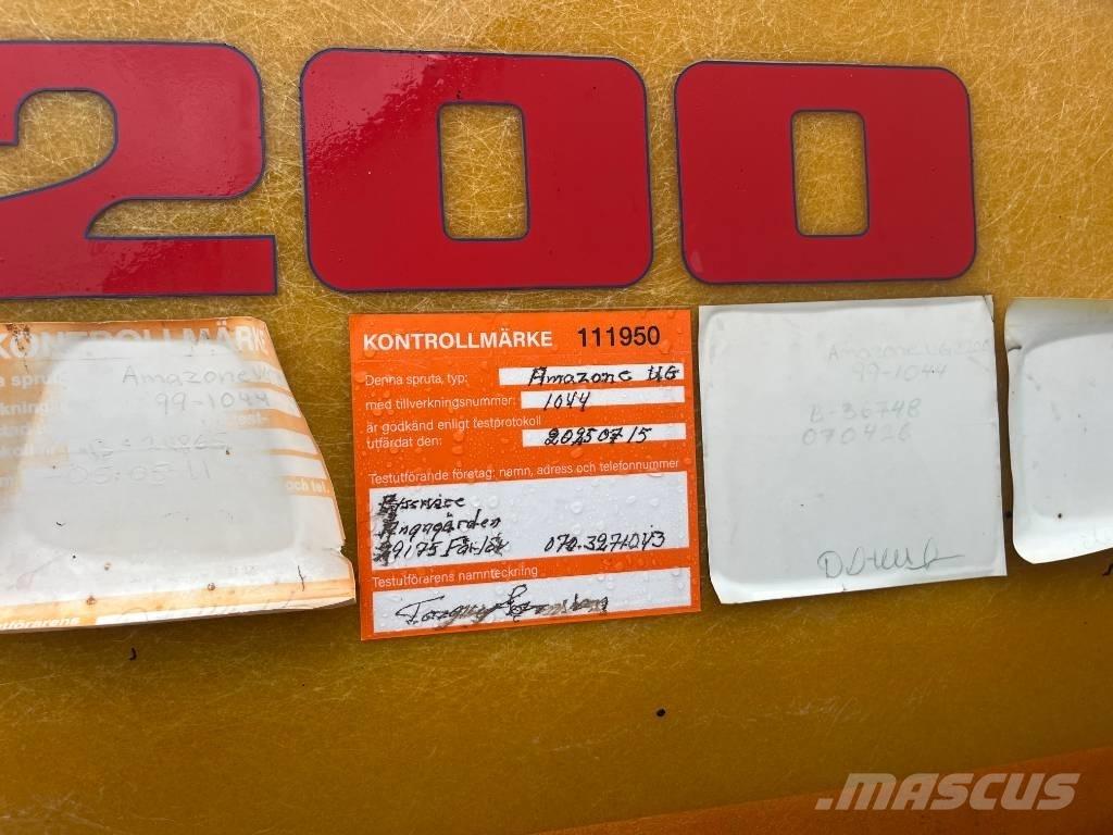 Amazone UG 2200 Pulvérisateurs traînés