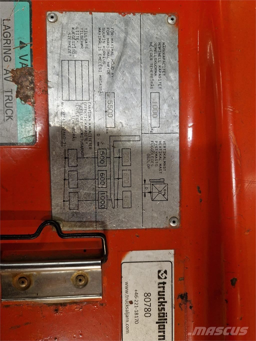 Toyota FBESF15 Chariots élévateurs électriques