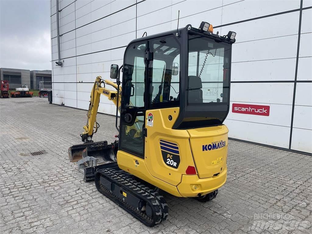 Komatsu PC20R-5 Pelle sur pneus