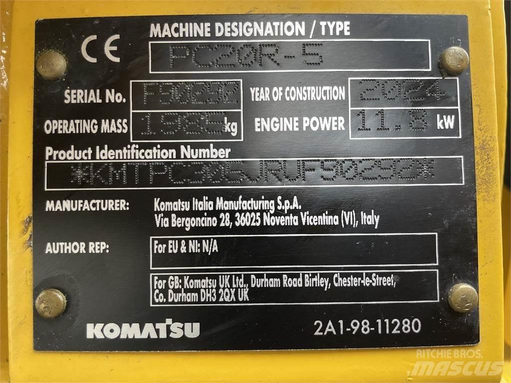 Komatsu PC20R-5 Pelle sur pneus