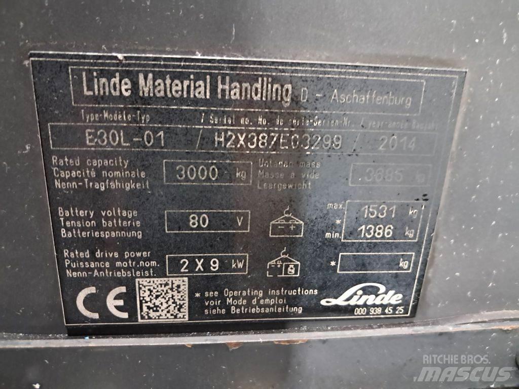 Linde E30L-01 Chariots élévateurs électriques