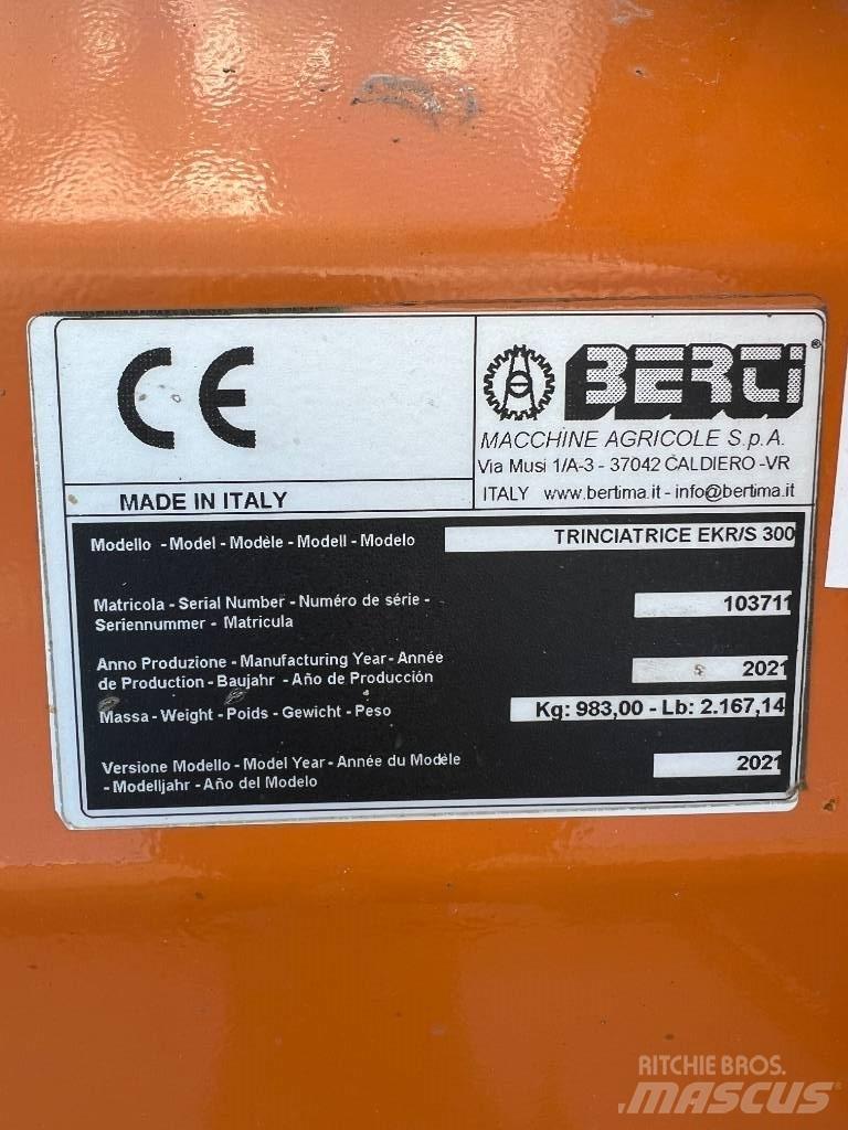 Berti EKR-S 300 Broyeur / Gyrobroyeur / Epareuse