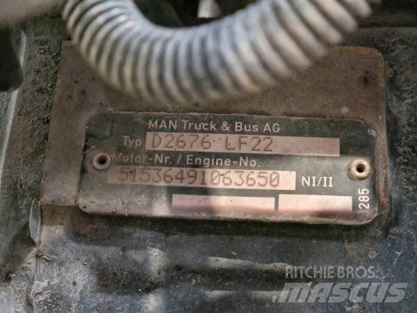 MAN D2676 LF22 Moteur