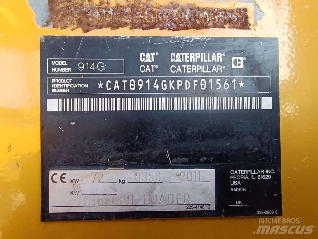 CAT 914 G2 Chargeuse sur pneus