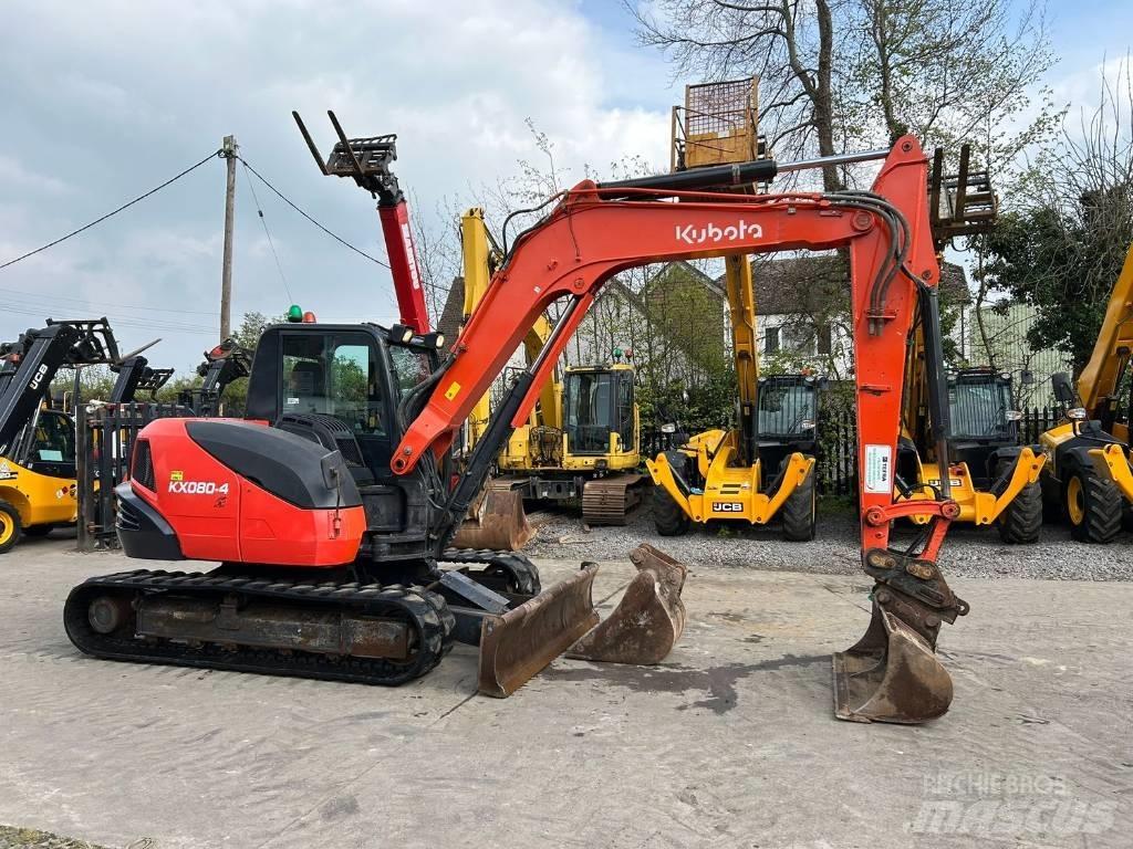 Kubota KX 80-4 Mini pelle 7t-12t