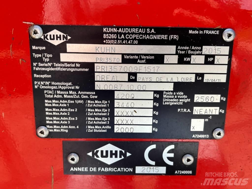 Kuhn Primor 3570 M Bac, râtelier