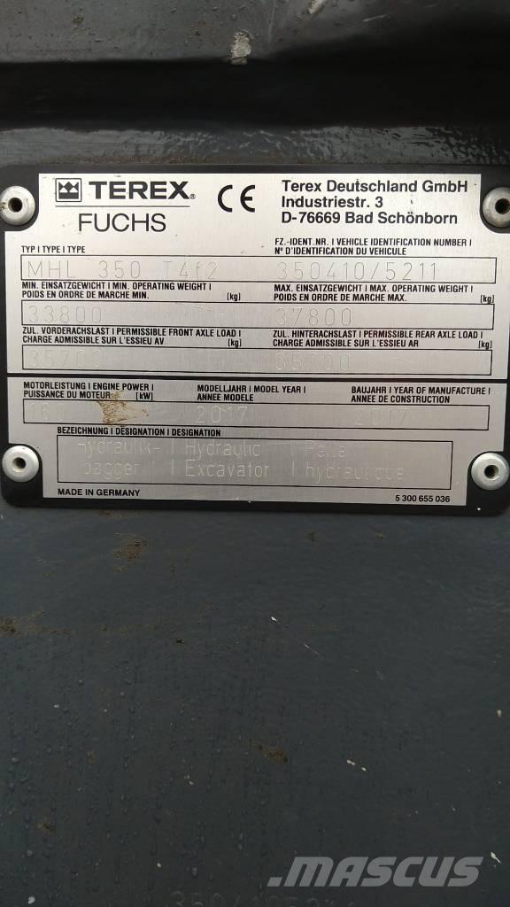 Fuchs 350 Matériel de manutention portuaire