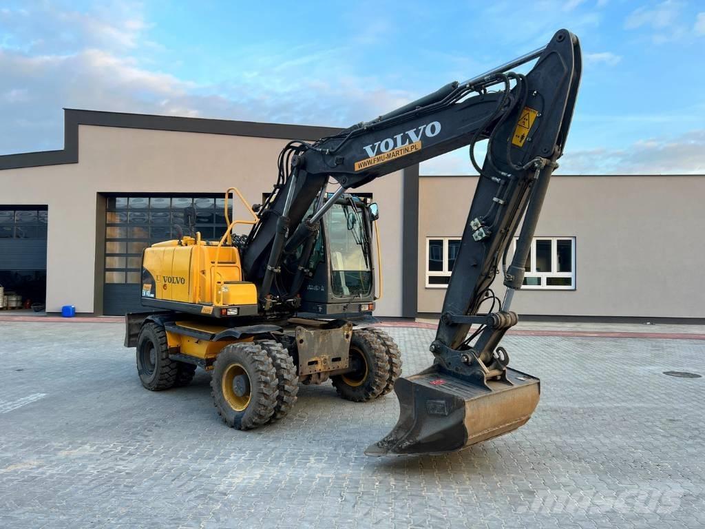 Volvo EW 140 C Pelle sur pneus