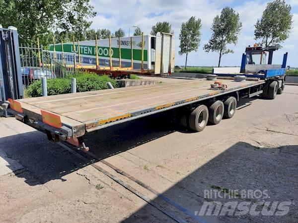 Saxas SPS 137-18-V Semi remorque plateau ridelle
