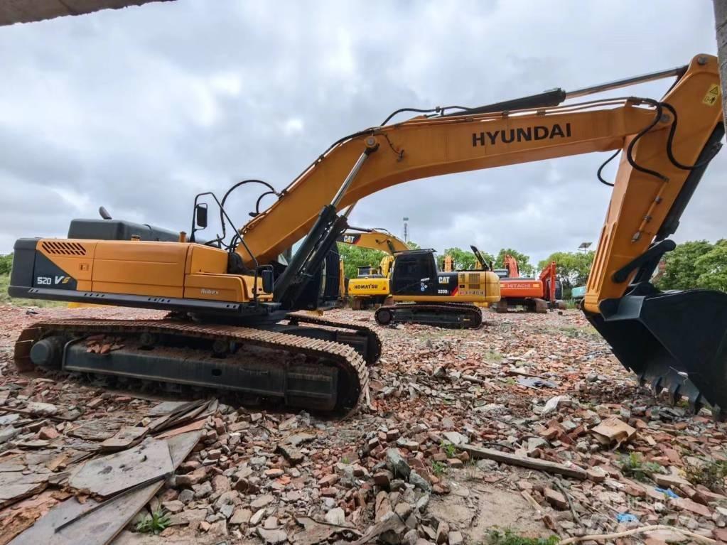 Hyundai Robex 520 VS Pelle sur chenilles