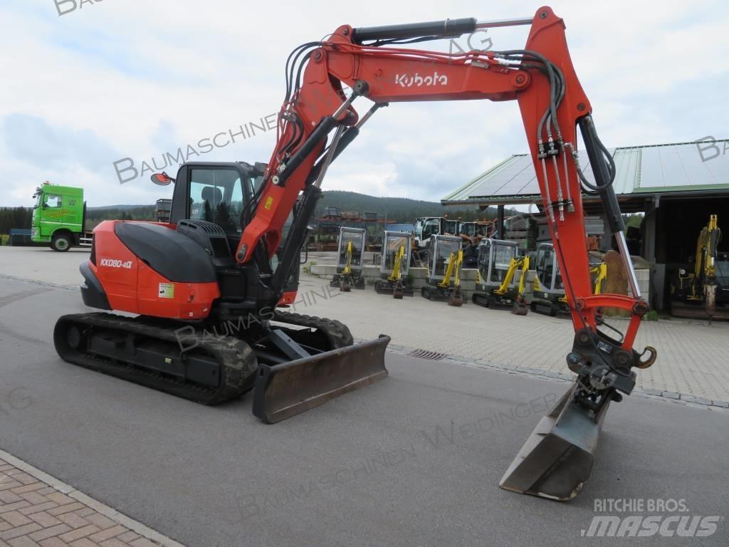 Kubota KX 080-4 Mini pelle < 7t