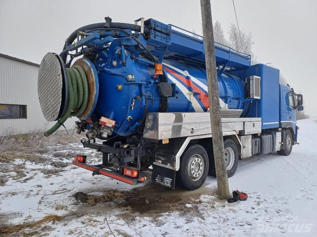 Volvo FM 400 Camion aspirateur, Hydrocureur