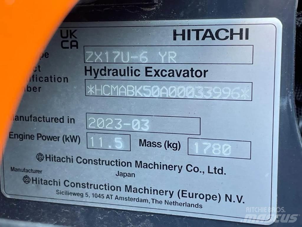 Hitachi ZX17U Mini pelle < 7t