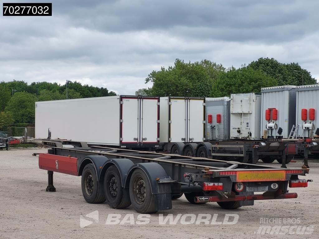 Van Hool 3 axles Semi remorque porte container