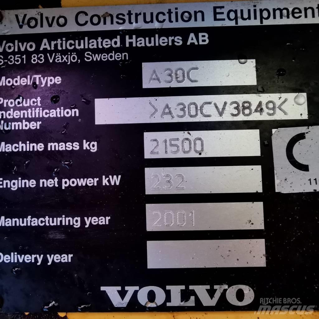 Volvo A 30 C Dumper Tombereau articulé