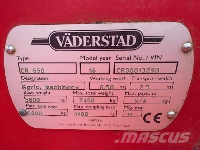Väderstad Carrier650 Crover crop