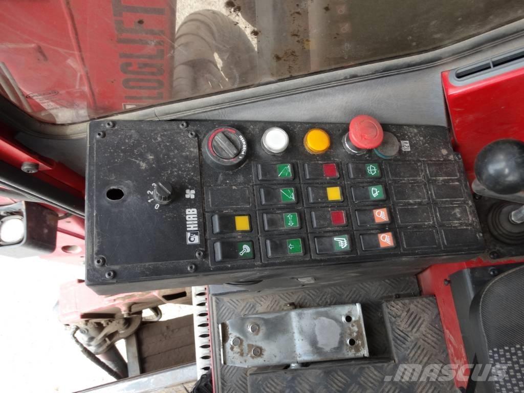 Scania G400 Camion plateau ridelle avec grue