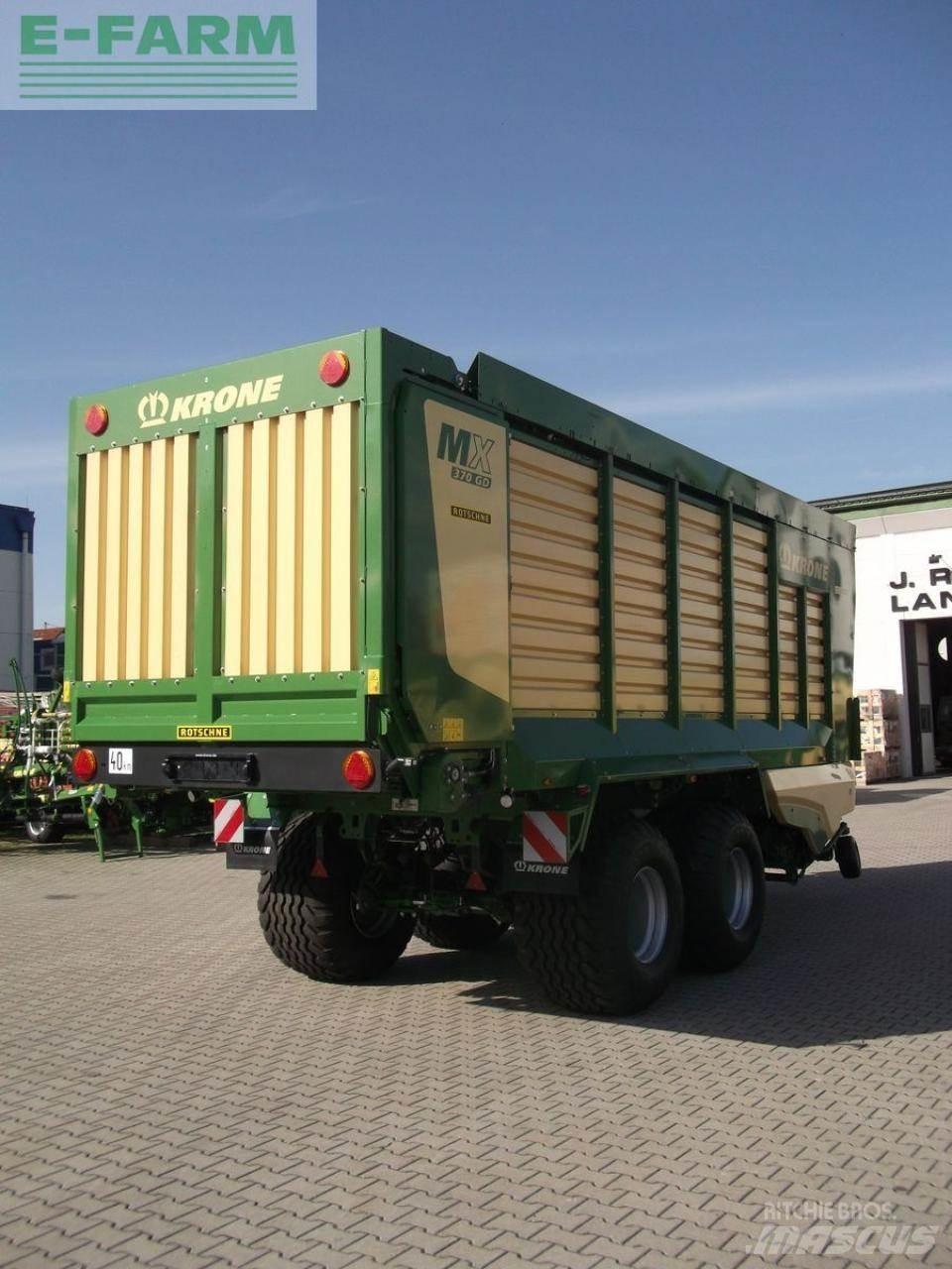 Krone mx 370 gd Transbordeur
