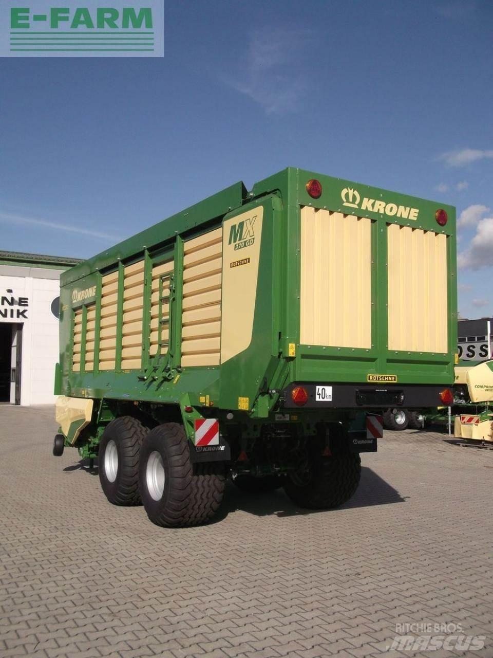 Krone mx 370 gd Transbordeur
