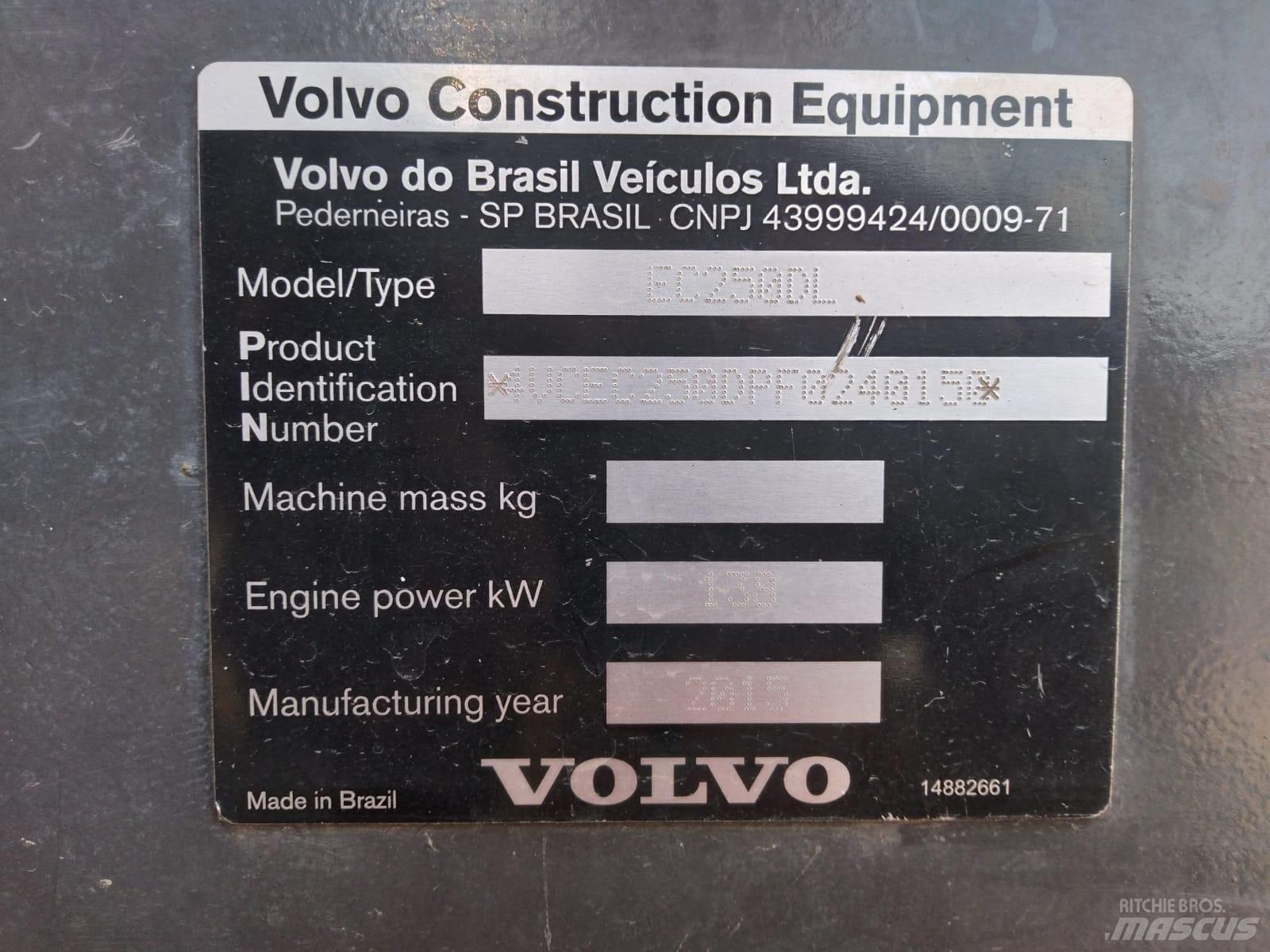 Volvo EC 250 D L Pelle sur chenilles