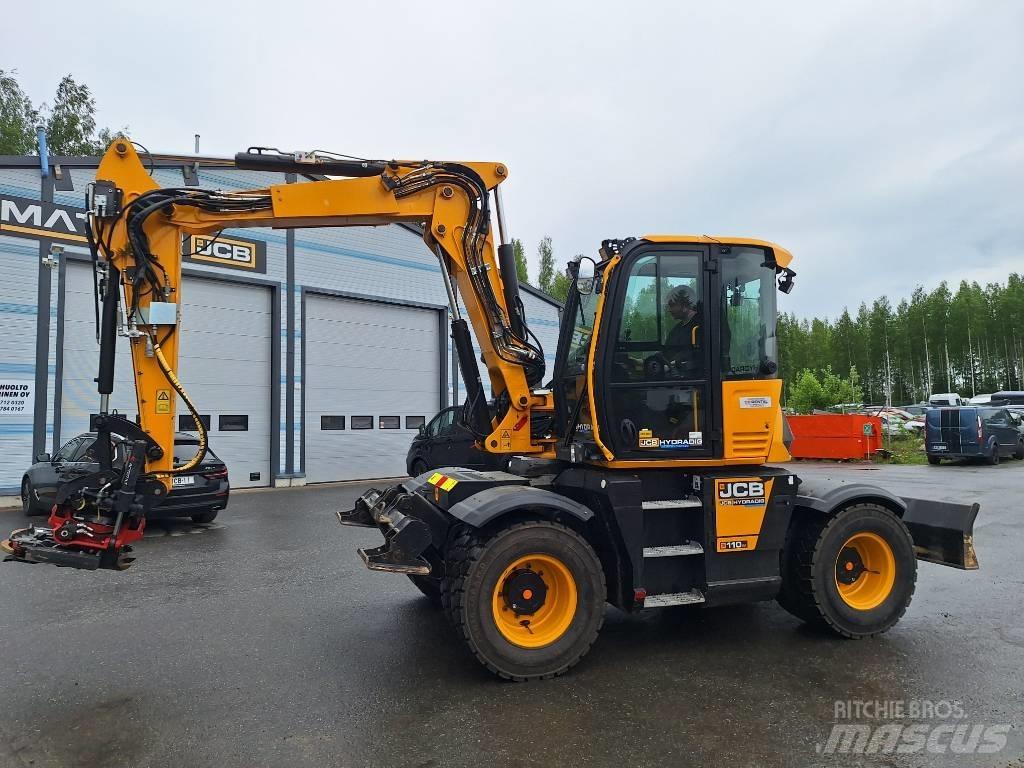 JCB Hydradig 110 W Pelle sur pneus
