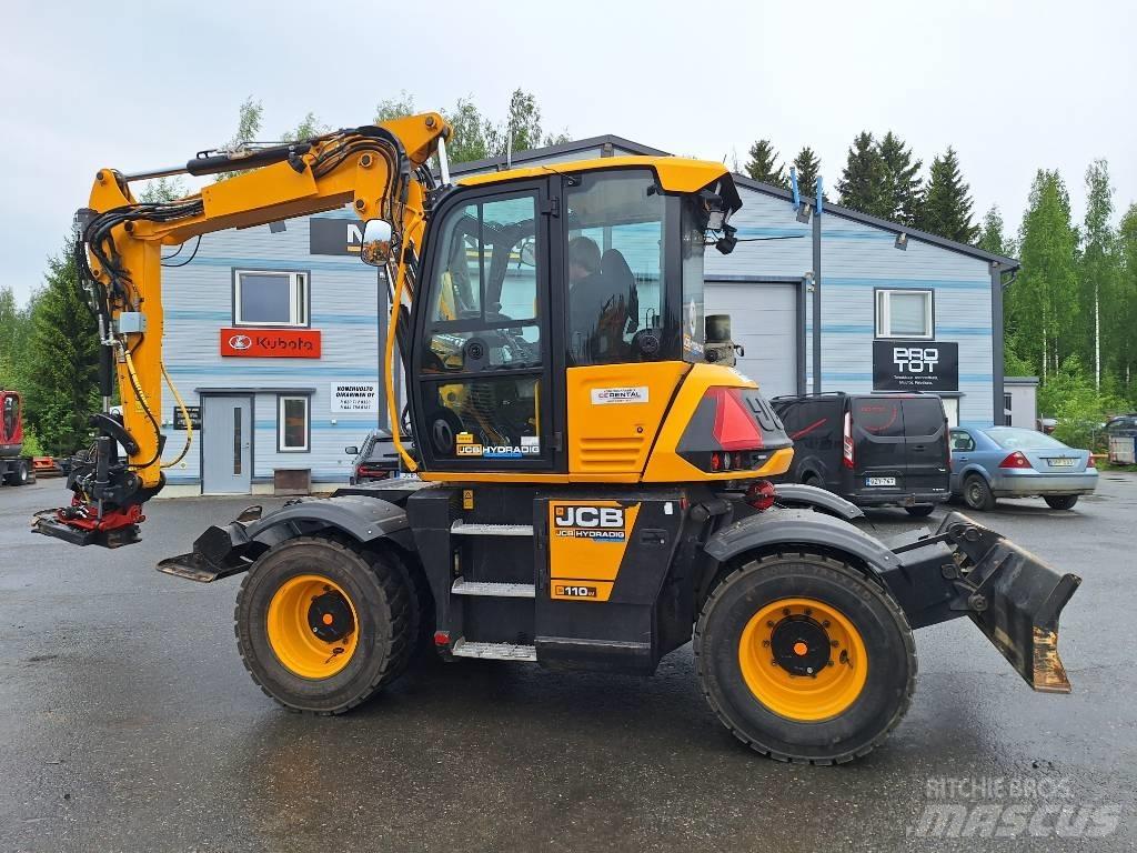 JCB Hydradig 110 W Pelle sur pneus