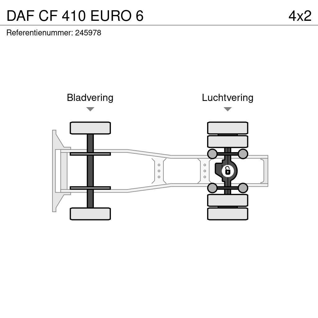 DAF CF 410 EURO 6 Tracteur routier