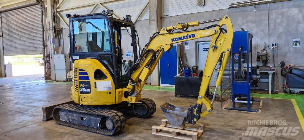 Komatsu PC 26 MR Mini pelle < 7t