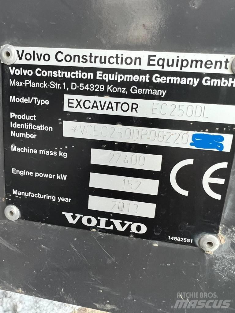 Volvo EC 250 D L Pelle sur chenilles