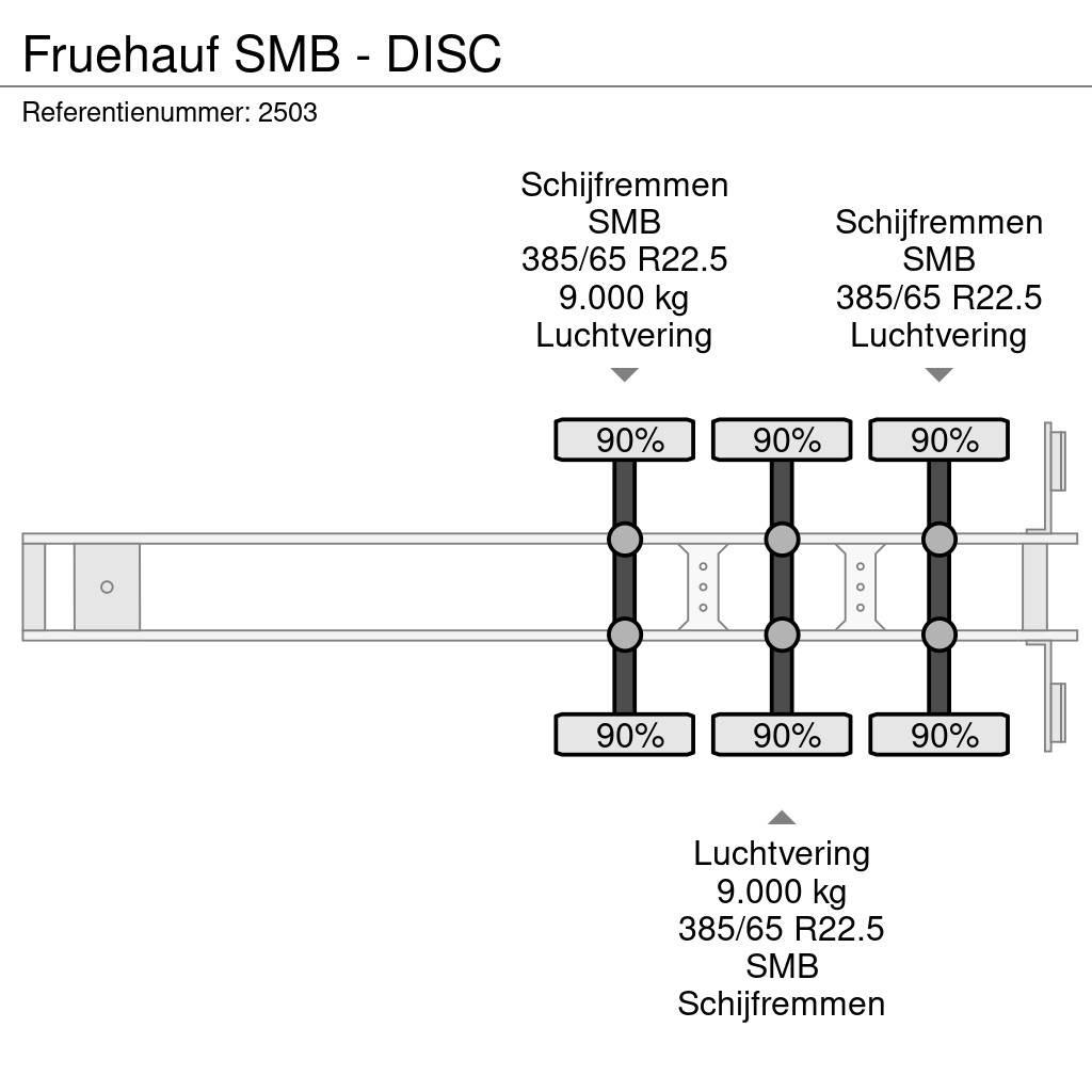 Fruehauf SMB - DISC Semi remorque à rideaux coulissants (PLSC)