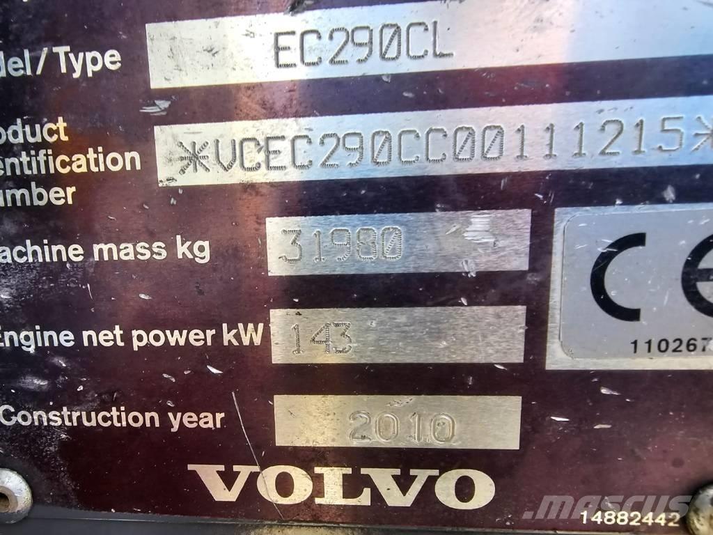 Volvo EC 290 C L Pelle sur chenilles