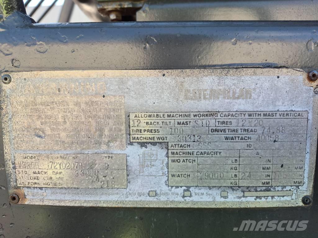 CAT V 330 B Autres Chariots élévateurs