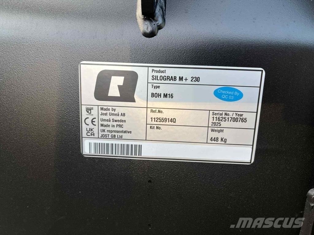 Ålö Silograb M+ 230cm Chargeur frontal, fourche