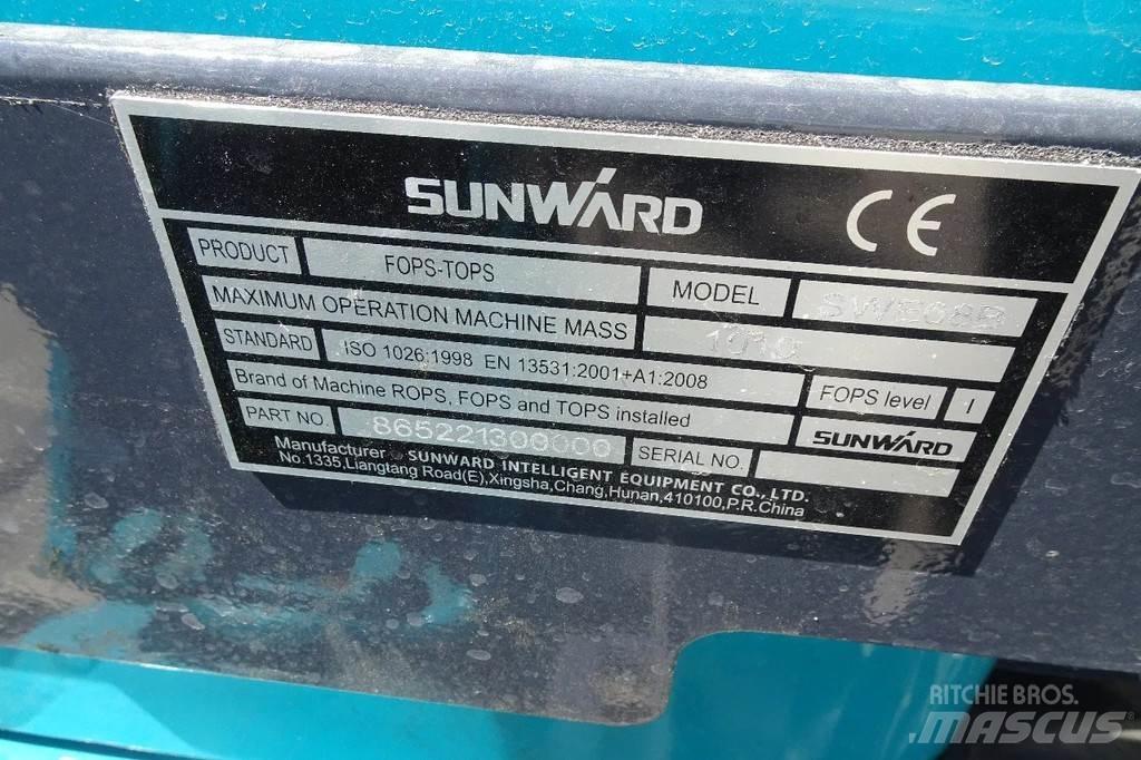 Sunward SWE08B Pelle sur chenilles