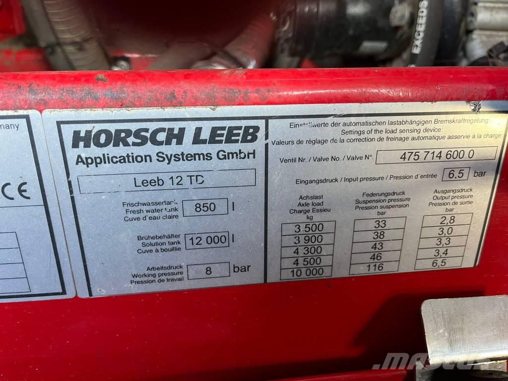 Horsch Leeb 12 TD Pulvérisateurs traînés