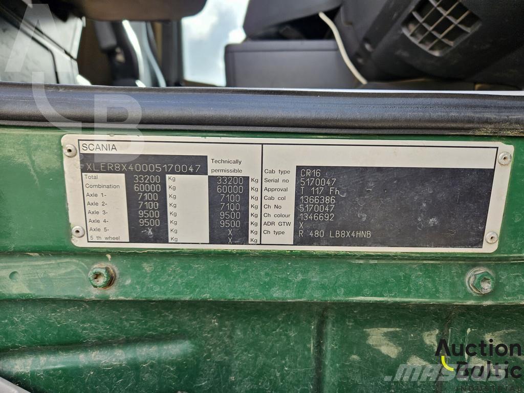 Scania R 480 Camion benne