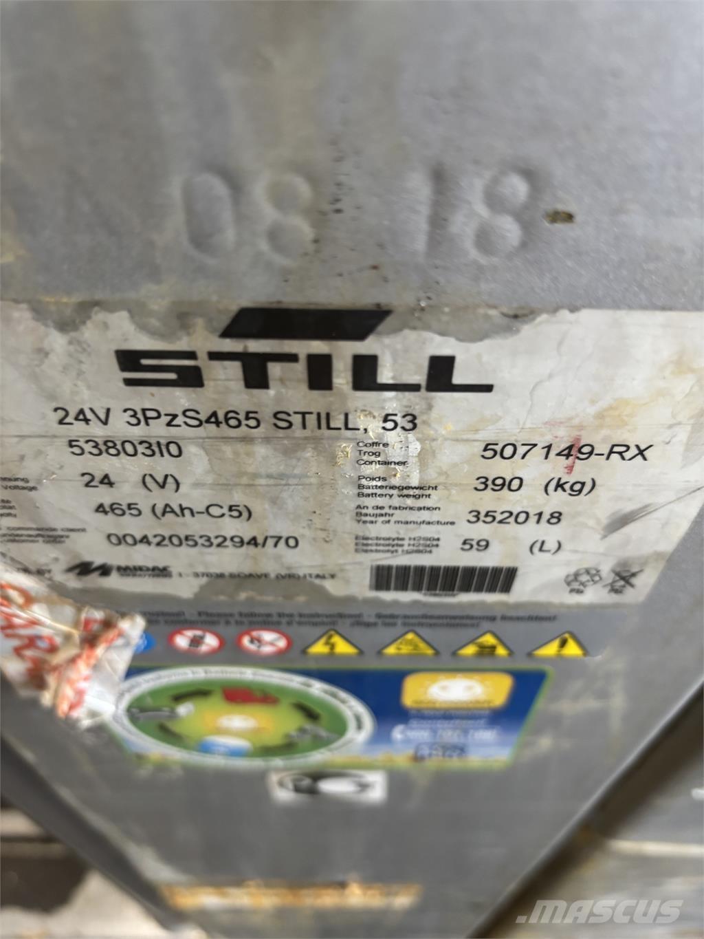 Still OPX 20 Préparateur de commande au sol