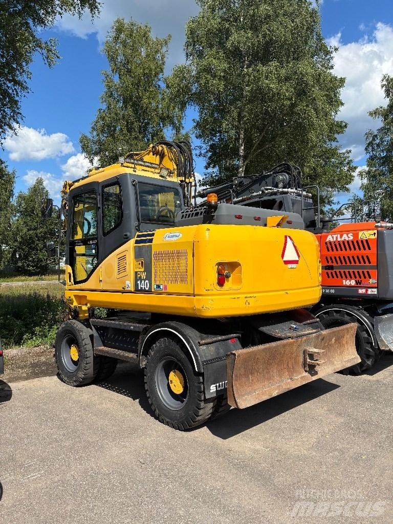 Komatsu PW 140-7 Pelle sur pneus