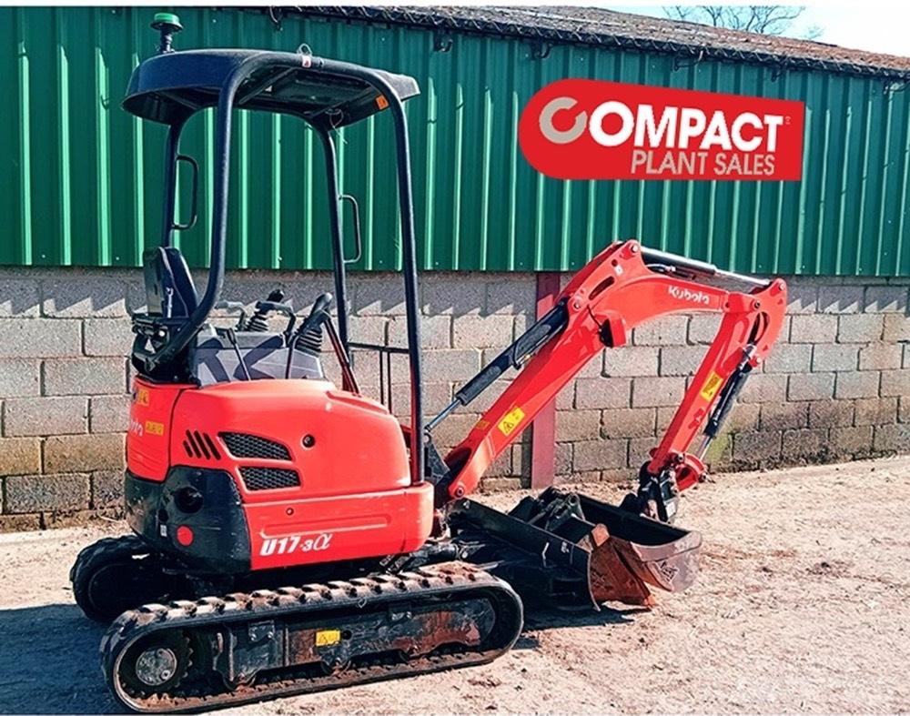 Kubota U17-3a Mini pelle < 7t