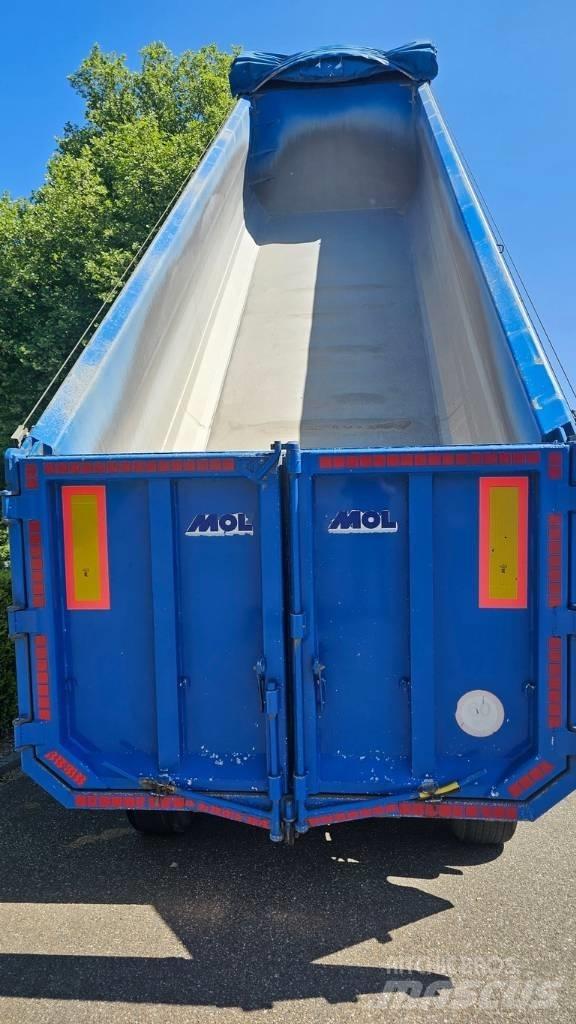 MOL KO225 Steel / Alu Benne semi remorque