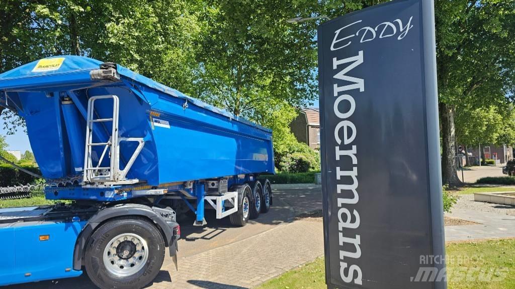 MOL KO225 Steel / Alu Benne semi remorque